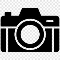 Camera equipment, Camera lens, Camera software, Camera accessories icon svg