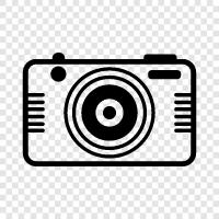 Camera equipment, Camera software, Camera reviews, Camera comparison icon svg