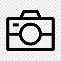 camera equipment, camera software, camera accessories, digital camera icon svg