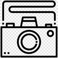 camera equipment, camera system, digital camera, camera phone icon svg