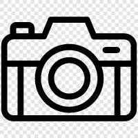 Camera gear, Camera accessories, Camera reviews, Camera tips icon svg