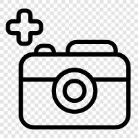 Kamerafehlfunktion, Kamerafehler, Kameraproblem, Digitalkameranotfall symbol
