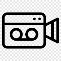 Camera, Video Camera icon svg