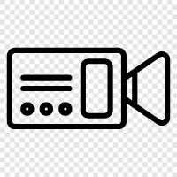 Camera, Video Camera icon svg