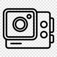 Kamera, Camcorder, Digitalkamera symbol