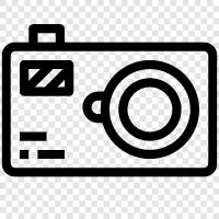 camera phone, camera lens, camera equipment, digital camera icon svg