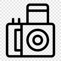 camera phone, digital camera, SLR camera, pointand-shoot icon svg