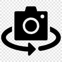 Kamera Döndürme Uygulaması, Kamera Döndürme Android, Kamera Döndürme iPhone, Kamera Döndürme ikon svg