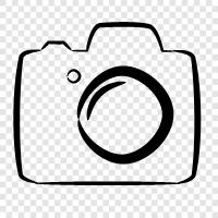 Camera software, Camera equipment, Camera accessories, Camera reviews icon svg