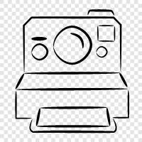 camera, instant, print, photos icon svg