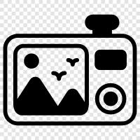 Camera, View, Screen, Preview icon svg