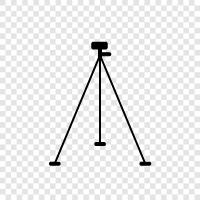 camera, photography, photography equipment, tripod for photography icon svg