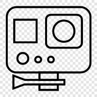 camera, camera go pro 2017, camera go pro 2018, camera go pro icon svg