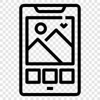 Camera, Camera Phone, Camera Apps, Camera Gear icon svg