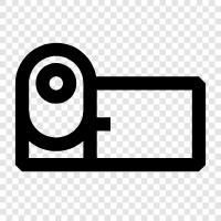 camera, digital, camcorder, pictures icon svg