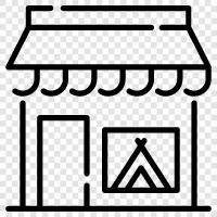 Camping Gear, Camping Supplies, Camping Tent, Camping icon svg