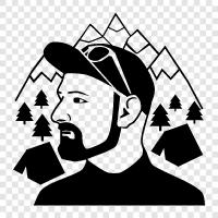 Camping Gear, Camping Tips, Camping Tips for Men, Men icon svg