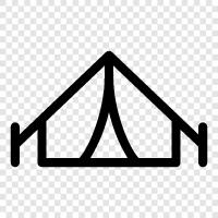 Campingausrüstung, Campingzelte, Campingzelte zum Verkauf, Campingzelte online symbol