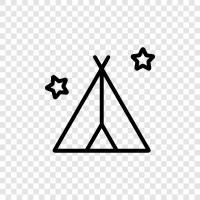 camping, outdoors, adventure, travel icon svg