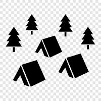 camping, outdoor camping, picnicking, hiking icon svg