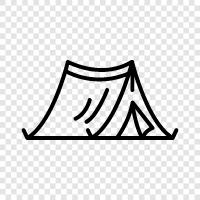 camping, outdoors, camping gear, backpacking icon svg