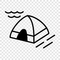 camping, hiking, backpacking, outdoors icon svg