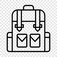 camping, outdoors, travel, Camp BagTravel icon svg