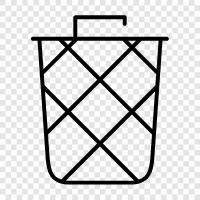 can, garbage, recycling, waste icon svg