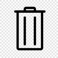 Can, Garbage, Recycling, Waste icon svg