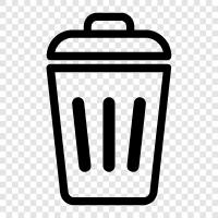 Can, Garbage, Recycling, Waste icon svg