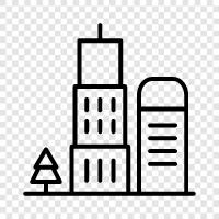 canada, city, skyline, British Columbia icon svg