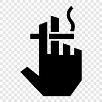 cancer, health, smoking cessation, nicotine addiction icon svg