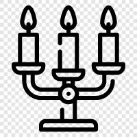 candle, candlestick, holder, decorative icon svg