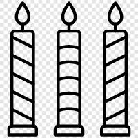 candle holder, scented, wax, votives icon svg