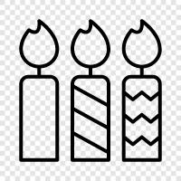 Kerzenhalter, Düfte, Duft, Wachs symbol
