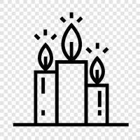 candle holders, votives, scented, wax icon svg