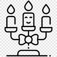 candles, wax, votives, scents icon svg