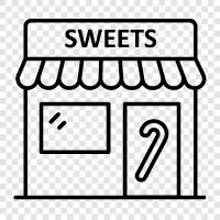 candy, sweets, candy store, candy store near me icon svg