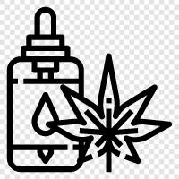 Cannabisöl zum Verkauf, Cannabisöl für medizinische Zwecke, Cannabisöl für Krebs, Cannabisöl symbol