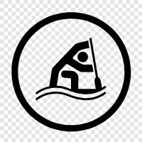 canoe sprinting, canoe sprinting tips, canoe sprinting advice, canoe icon svg