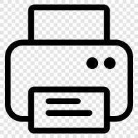 canon, printer icon svg