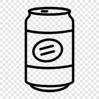 cans, water can, food can, beverage can icon svg