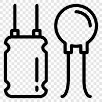 capacitors, electrical, electrical engineering, power icon svg