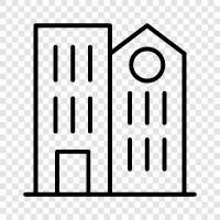 Capital, Cityscape, Urban, Architecture icon svg