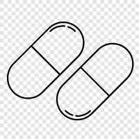 capsule, capsules, drug, drug capsule icon svg