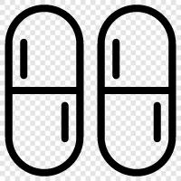 capsules, medicine, ingredients, remedies icon svg