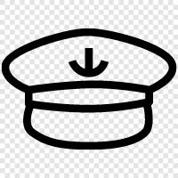 Captain Hat icon svg