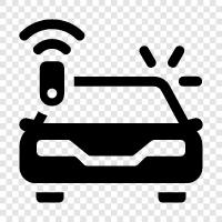 car alarm, car security, car theft, car alarm system icon svg