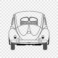 car, bug, toy, race icon svg