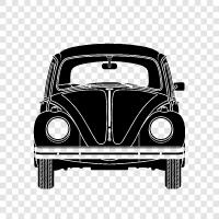 car, bug, cute, funny icon svg